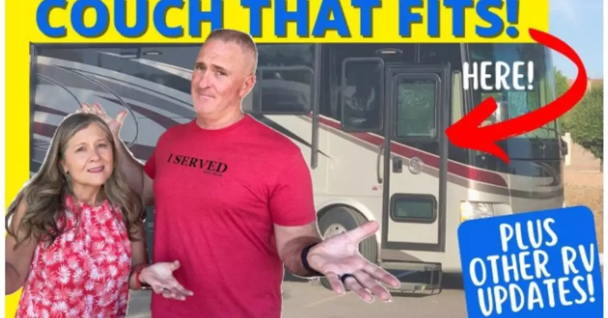 Can You Put a Regular Couch in an RV?