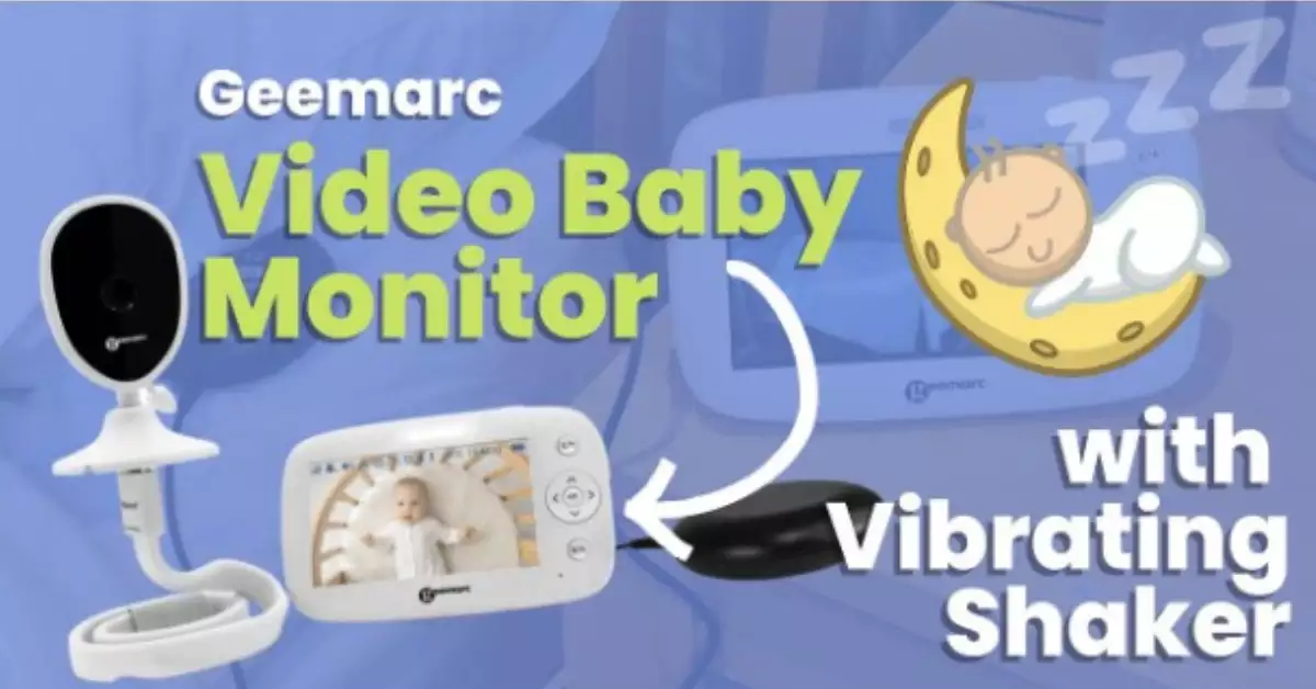 Vibrating Baby Monitor for Deaf Parents Hear What Your Baby is Saying